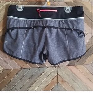 Lululemon speed up shorts size 8